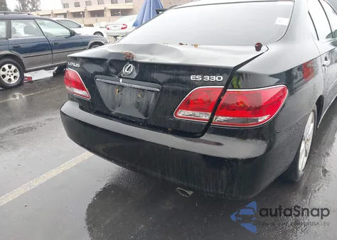 2005 Lexus Es 330 z USA, uszkodzony, nr VIN JTHBA30G455121661